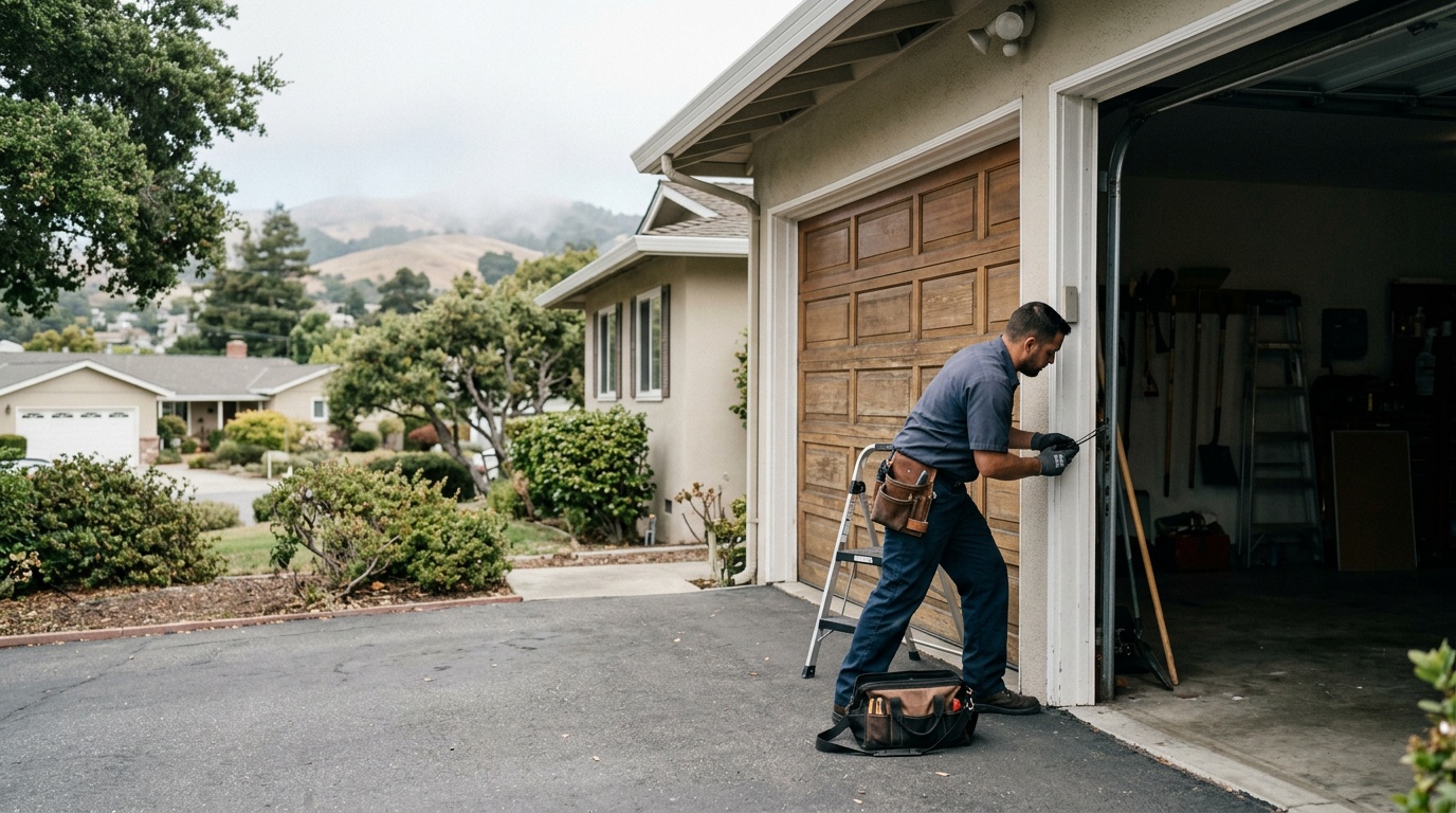 Garage Door Repair in Capuchino